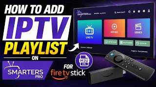 How To Add IPTV PlayList on Smarters Pro for Fire TV Stick screenshot 1