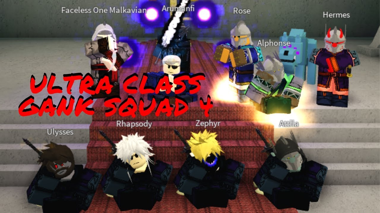 Rogue Lineage Ultra Class Gank Squad 4 Youtube