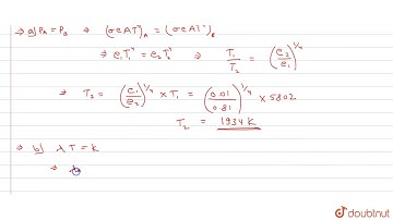 Two bodies A and B have thermal emissivities of 0.01 and 0.81 respectively. The outer surface ar...