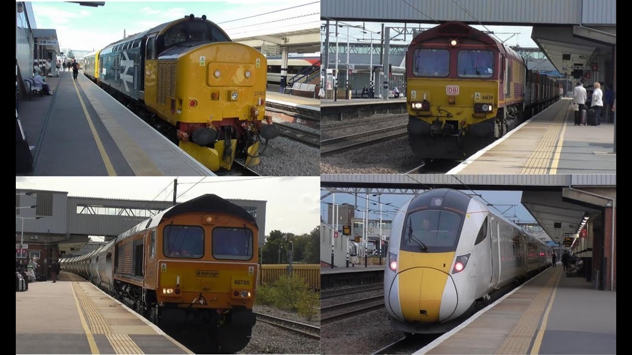Special Workings & Freight Trains @ Peterborough Station - 30th August 2018