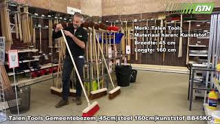 Talen Tools Gemeentebezem 45Cm Steel 160Cm Kunststof Bb45Kc - Btn De Haas 705919