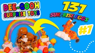 131 Kinder Surprise Egg Unboxing - Eskannsammeln -Kinder Surprise Eggs Unboxing Part 7