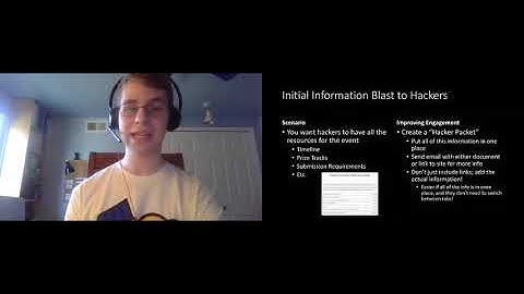 MLH Hackcon VIII: Maximizing Engagement at a Virtual Hackathon - Andrew Dimmer