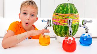 Vlad ve Niki anne ile eğleniyor - oyuncaklarla çocuk videosu koleksiyonu