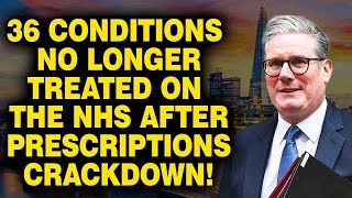 🚨 Major NHS Prescription Cuts: 36 Conditions Losing Free Treatment!