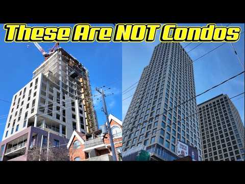 Rental Resurgence? A Walk Past Some Brand New Downtown Toronto Apartment Towers & Very Old Rowhouses