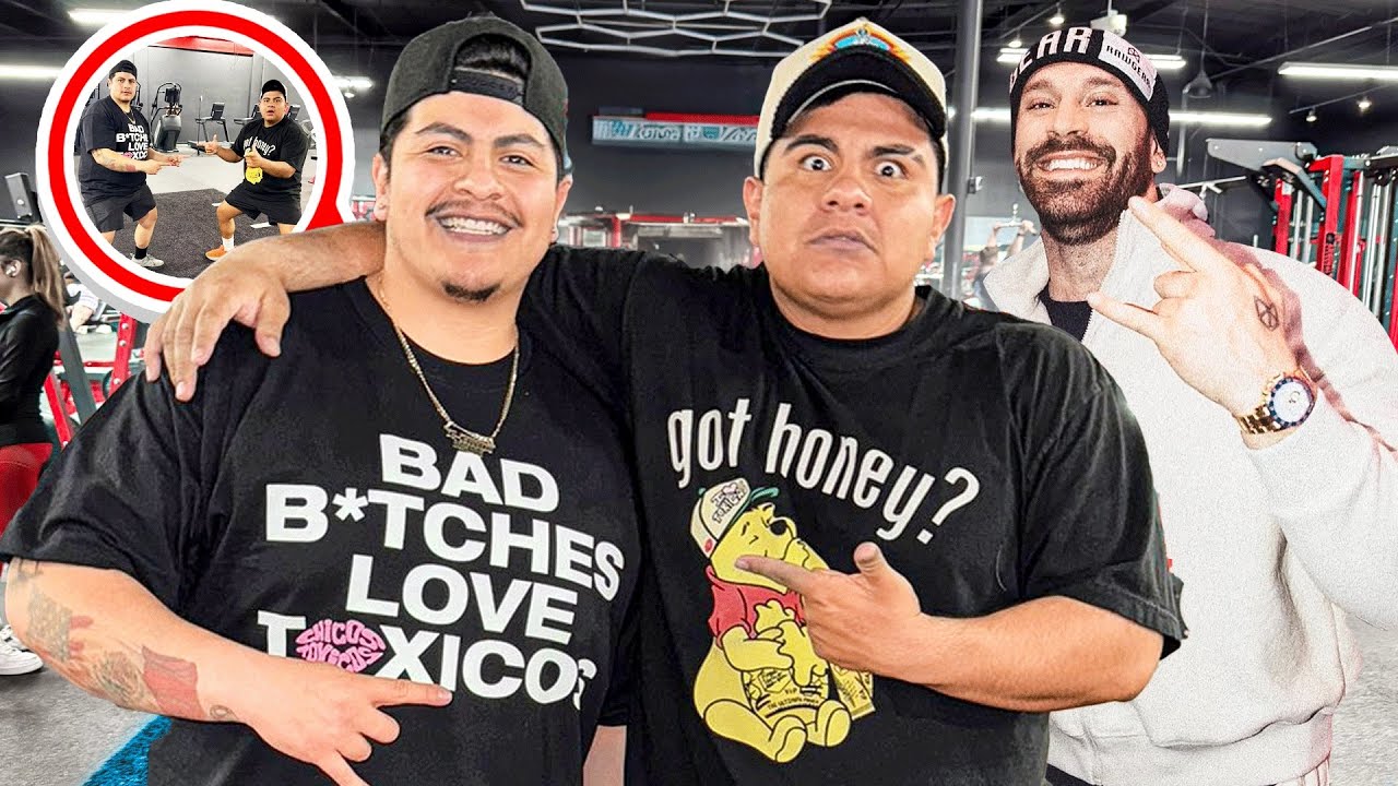 WORKING OUT WITH MY TWIN BROTHER (FT BRADLEY MARTYN) 💪🏽🇲🇽