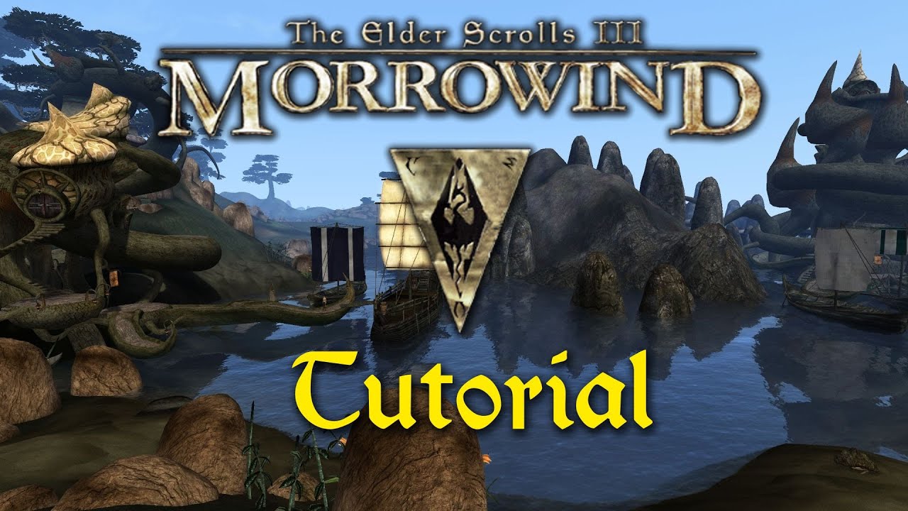 Morrowind — 001 — Tutorial - YouTube