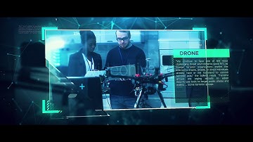 Plexus X Slideshow (Aftre Effects template)