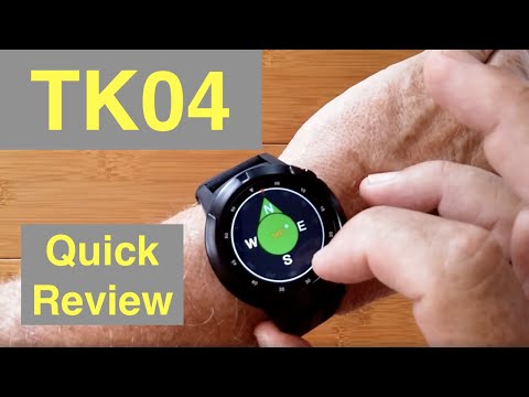 LOKMAT TIME TK04(TK05) GPS, SIM/BT Calls, Blood Pressure, IP67 Waterproof Smartwatch: Quick Overview