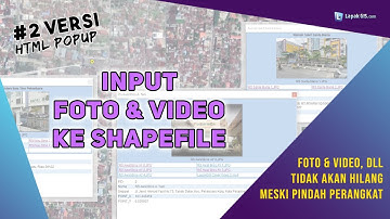 Cara memasukkan Foto dan Video ke dalam SHP