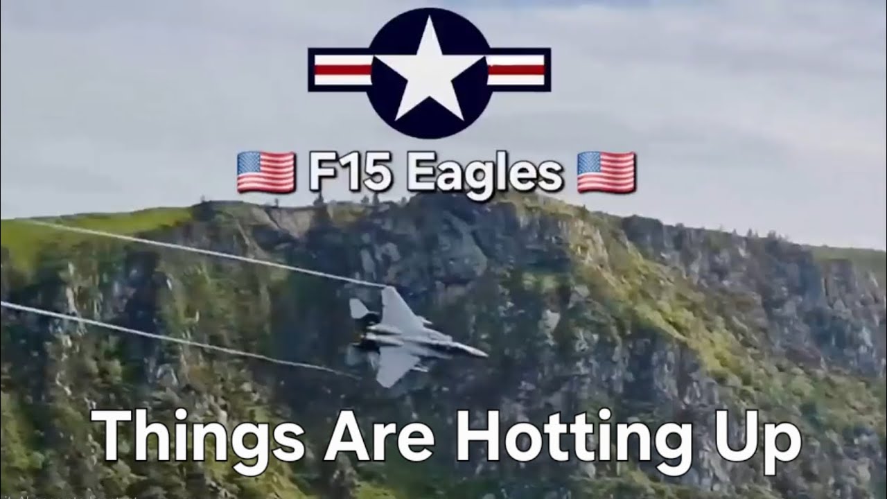 WOW!! F15 Eagles Ready and Waiting. Aviation Legend 🇺🇸 Mach Loop Mayhem 