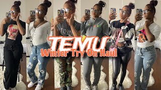 HUGE Winter TEMU Try on Clothing Haul 2023 | Khalea Marie