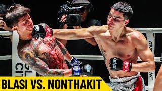 This Brawl Was Bonkers 🤪 Blasi Vs. Nonthakit | Muay Thai Full Fight