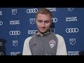Postgame Reaction | Djordje Mihailovic on playoff exit, reflection on first season with club