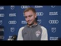 Postgame Reaction | Djordje Mihailovic on playoff exit, reflection on first season with club