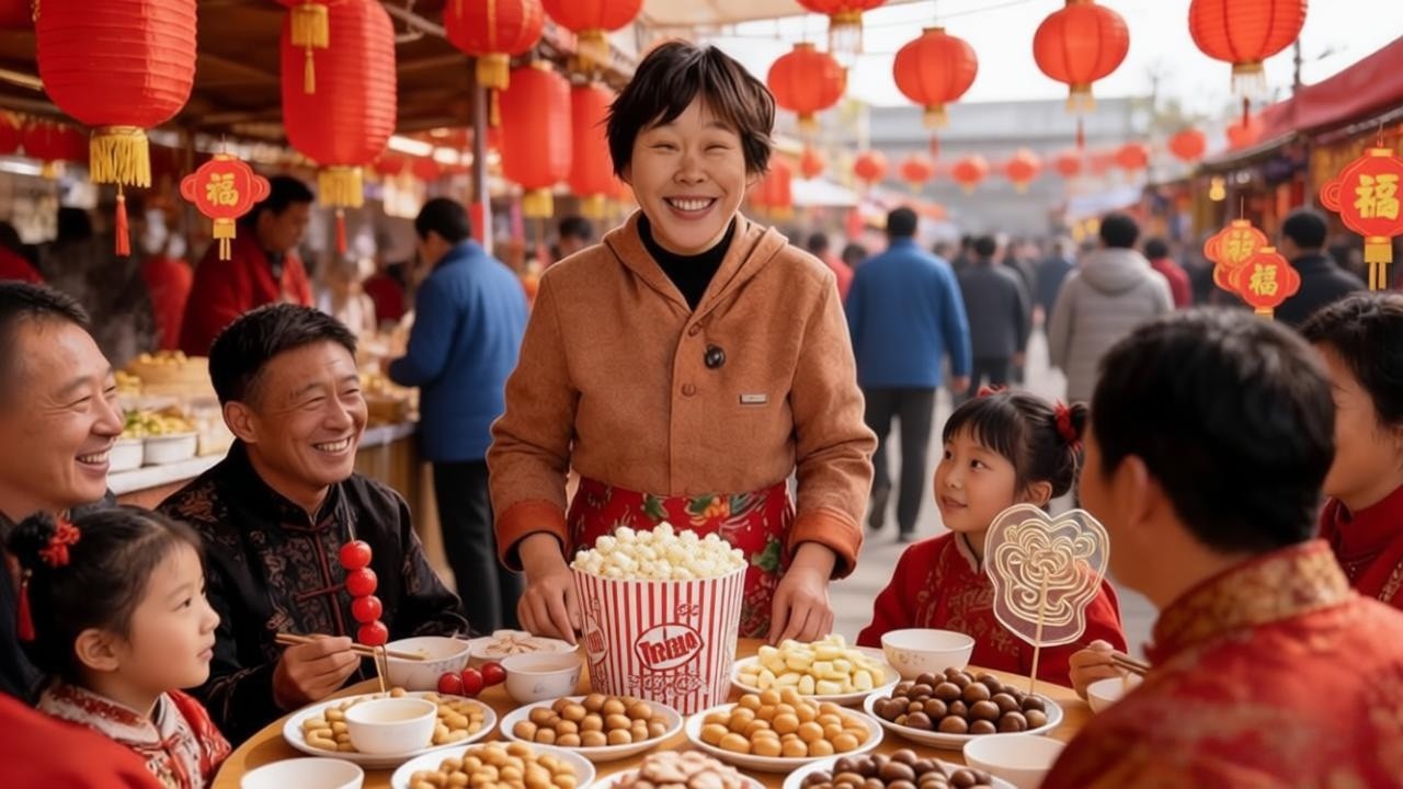 想吃爆米花的自己在家就可以做If you want to eat popcorn，you can make it at home#food #rurallife #cooking