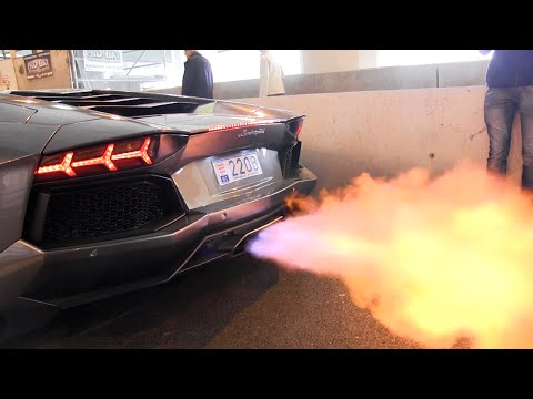 The BEST LAMBORGHINI AVENTADOR Engine SOUNDS Ever!!