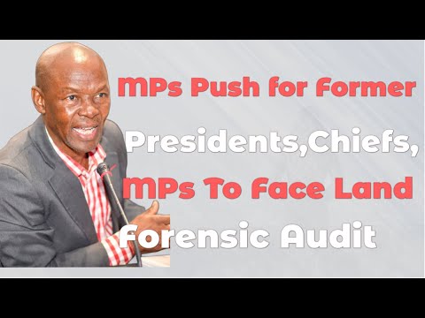 Morolong Motaosane Include Ex Councillors MPs And Chiefs In Audit 