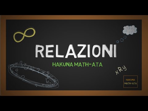 Video: Che cos'è la relazione in algebra?