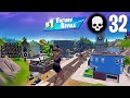 32 Elimination Solo vs Squads Win Full Gameplay Season 3 (Fortnite PC Keyboard)