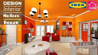 Room Planner Design : Speed Build - Modern House ( orange juice ) screenshot 2