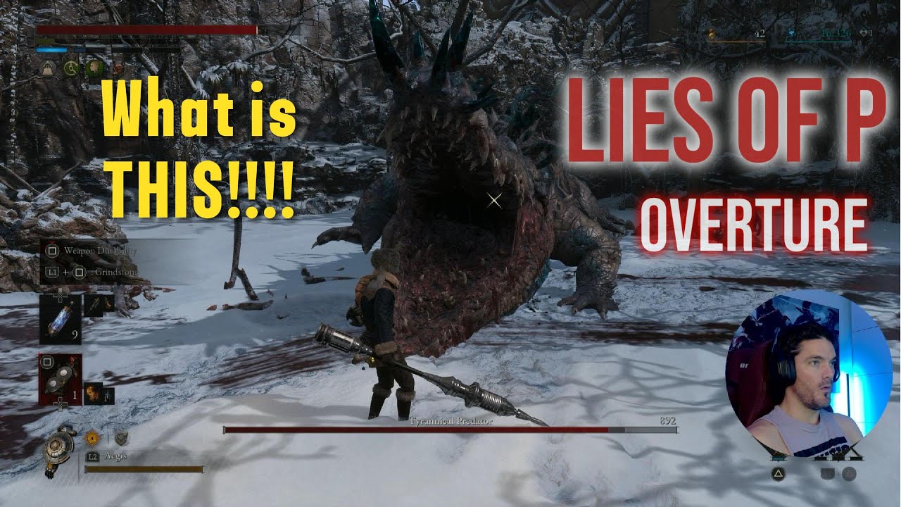 Lies of P OVERTURE Hurts my soul - Tyrannical Predator | Boss Fights # ...