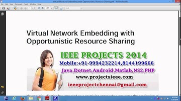 Virtual Network Embedding with Opportunistic Resource Sharing