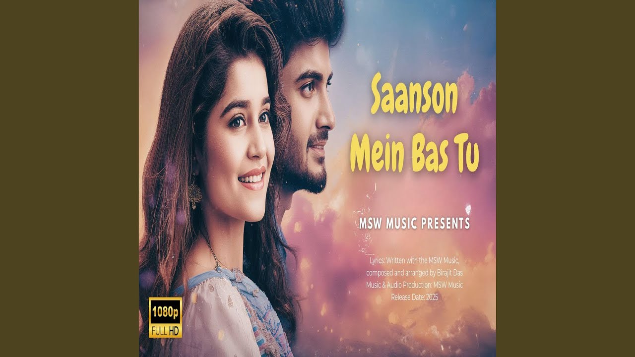 SAANSON MEIN BAS TU | Bollywood Romantic Song 2025 | MSW Music Hindi Presents
