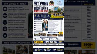 VIT Pune | VIT pune campus tour | VIT Pune review | VIT Pune B tech Review & Direct Admission
