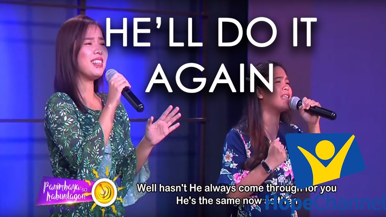 He'll Do It Again | Apple Crisol & Rhea Genesis Rizada (Cover) - YouTube