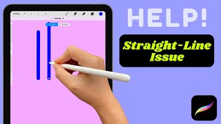 Straight Lines Not Working in Procreate | Troubleshooting for Beginners