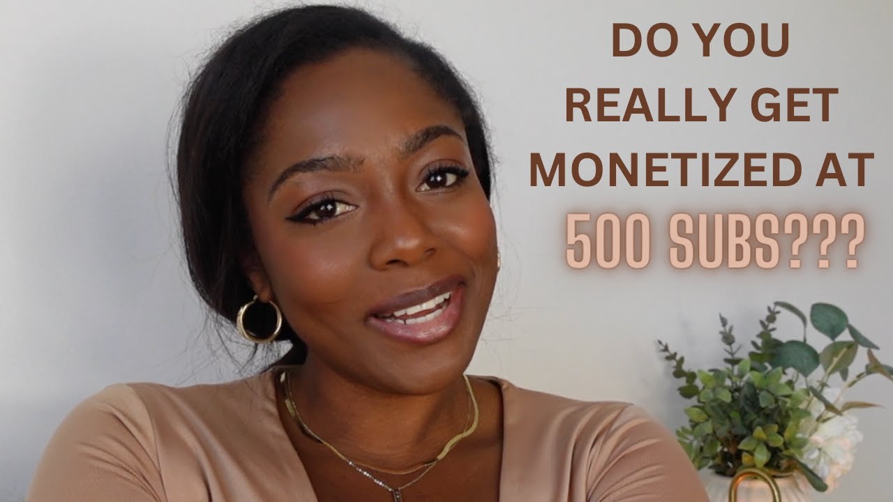 The truth about getting monetized at 500 subscribers!!! - YouTube