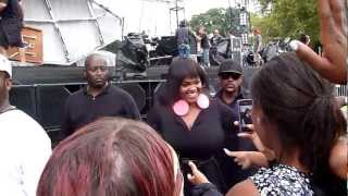 Jill Scott Made In America Music Festival Philadelphia PA September 2 2012