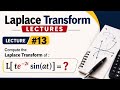 Compute the Laplace Transform of Multiple t^n with Different Functions | Laplace Transform lectures