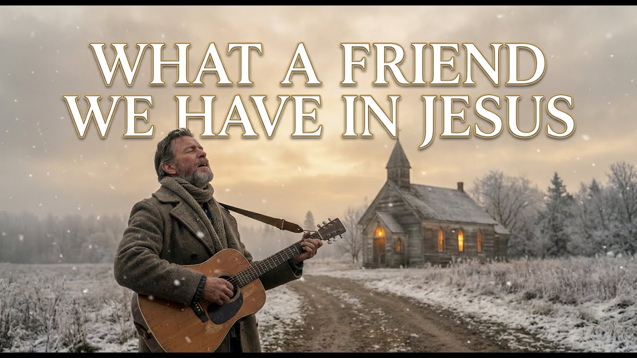 What a Friend We Have in Jesus ❄️ | Country Gospel Worship Song | Alan Jackson Inspired