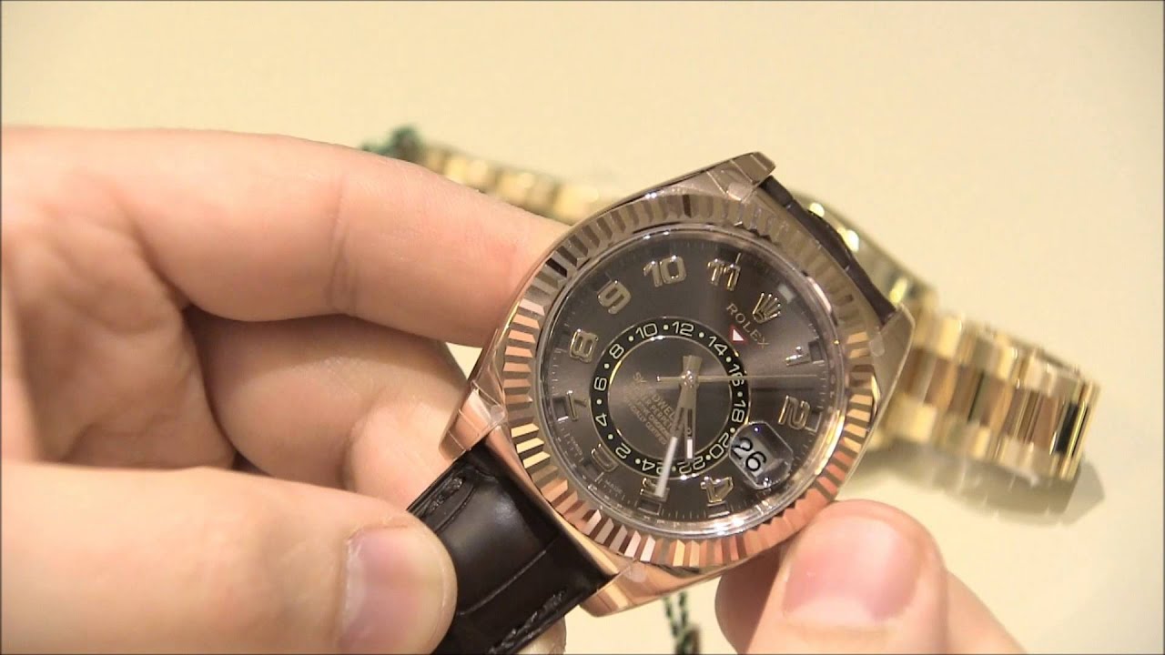 rolex sky dweller youtube