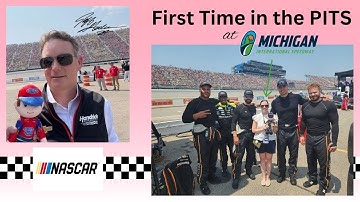 INSIDE the Pits at MIS! 🏁 FIRST TIME Access! #nascar #racing #behindthescenes