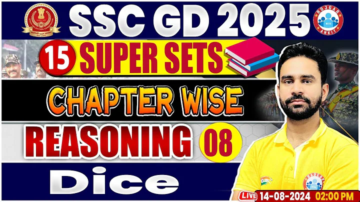 SSC GD 2025 | Dice Reasoning Class | SSC GD Reasoning Super Sets | By Rahul Sharma Sir