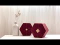 (ENG)특별한 선물포장법 (육각상자)-Gift wrapping ideas  / Gift Wrapping #65