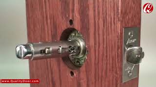 How to Install an Arrow Commercial Door Hardware RL Lever Lock