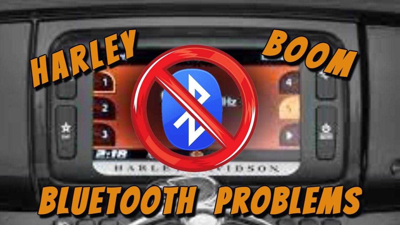 Harley Boom Radio Bluetooth Problems YouTube