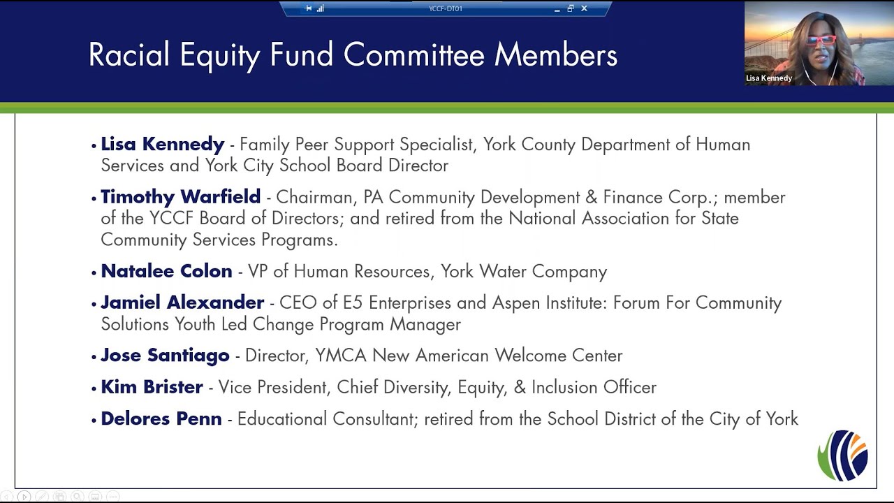 2021 Racial Equity Fund Grant Info Session