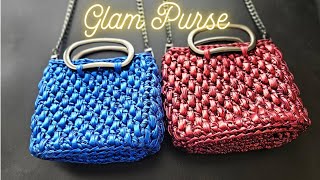 How to crochet Glam Purse 👛