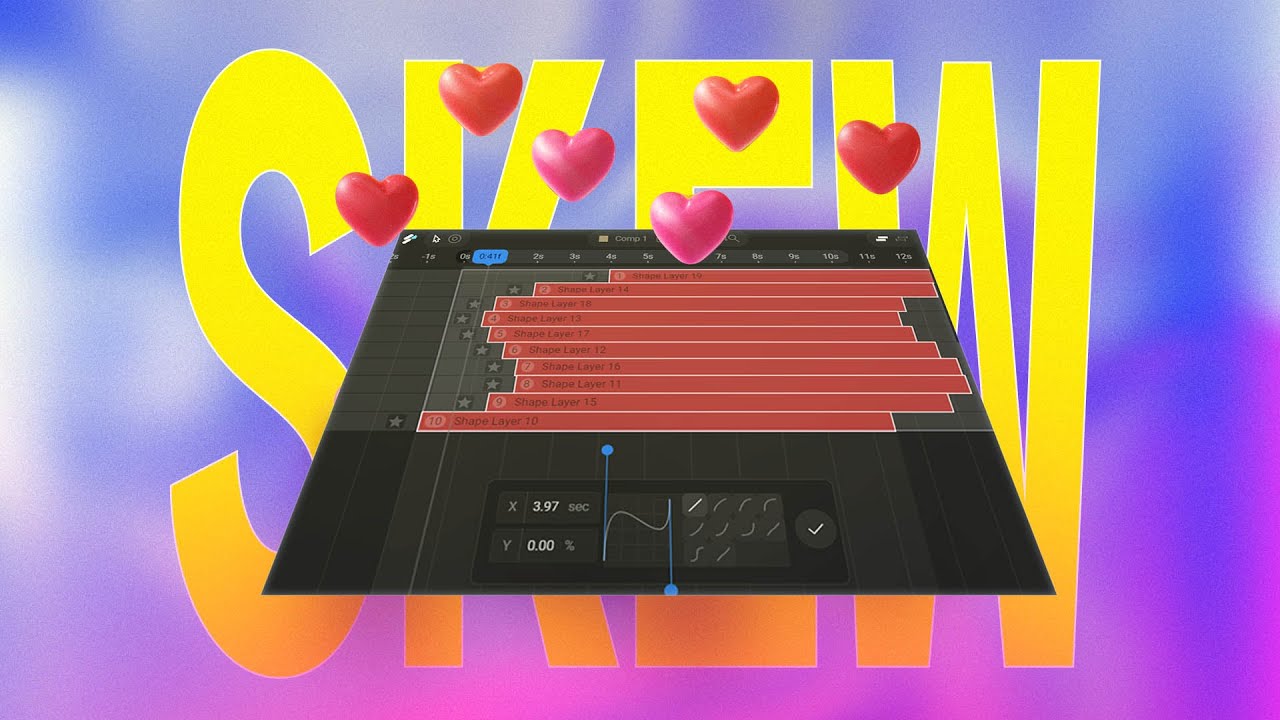 Skew for Adobe After-Effects - The Canvas of Spacetime