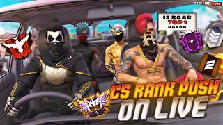 PLAYING WITH DADDYCALLING FOR TOP 1 😎 ❤ #freefirelive #dcmedicoff #csrankpushlive