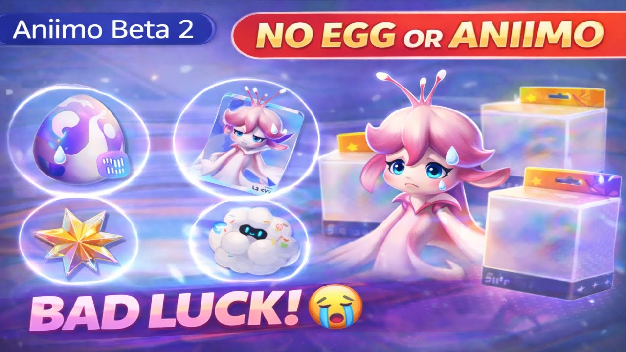 Aniimo Beta 2 | Акция с пакетиками-сюрпризами… Получили ли мы чудо-яйцо?