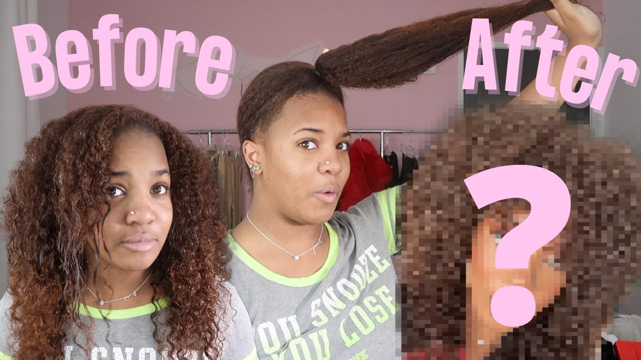 I TRIED THE WOLF CUT.. FINALLY BIG CHOPPING MY NATURAL HAIR 🥲 - thptnganamst.edu.vn