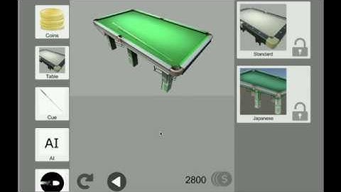Unity 8 Ball Pool Billiard Template Demo