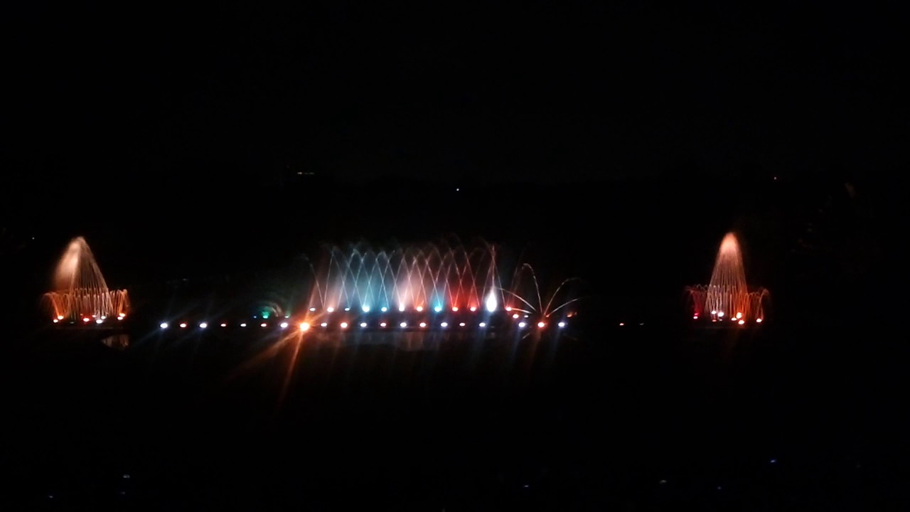 amazing water show in JP Park Bangalore